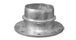 Galvanized Steel Flange Adapters Male Ringlock PIP 6 Inch