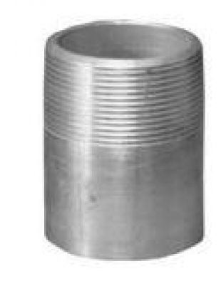 Aluminum Weld-On Nipple Size 1 1/4 Inch