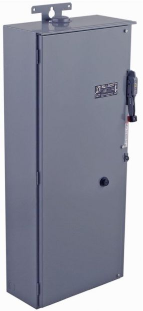 Square D 240 Volt Coil Pump Panel Sizes Size 2- 45 Amp Max
