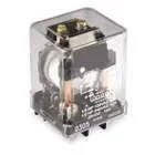 Ice Cube Latching Relay 110 Volt DC DPDT 8-Blade Socket Mount