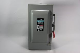 Siemens 240 Volt 3-Pole 4- Wire Fusible Safety Switches/Disconnects Outdoor General Duty 60 Amp