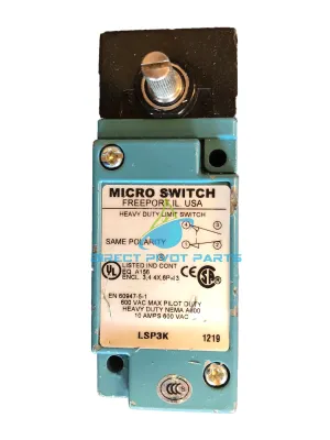 SqD Micro Switch LSP3K 10 Amp 600 VAC