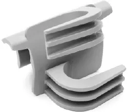 Truss Rod Clip 13/16" Grey