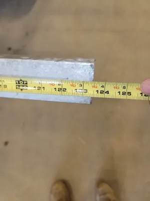 123-1/2" Z Compatible Tie Angle