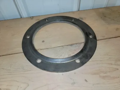 Black Steel Flange Size 6 5/8 inch Reinke Compatible