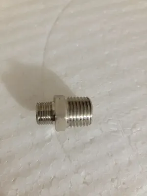 1/4" NPT x 1/8" NPT Hex Nipple