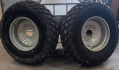 Irritire 14.9 X 24 Non-Directional Tire Assembly with Rim and Tube 8 Ply