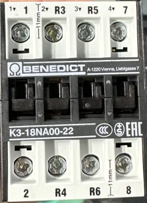Contactor 4-Pole 18A 4-Pole 110V
