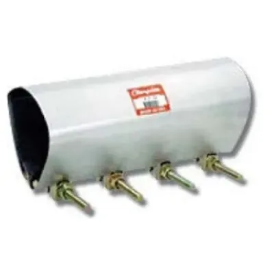 8" Clamp 12" Wide 4 Bolt OD Pipe Clamp 