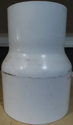 8" x 6" PVC Glue on Reducer for PIP pipe