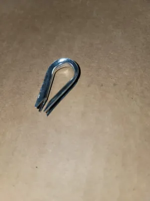 Malleable Galvanized Wire Rope Clip 3/16"