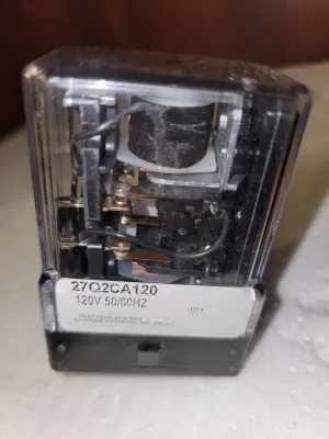 Latching Relay, DPDT, 10A, 120VAC