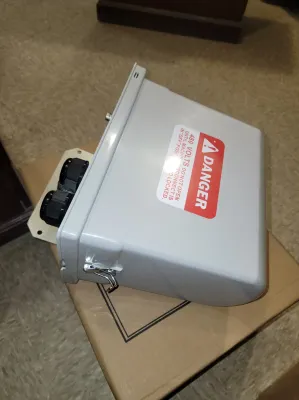Valley Style Tower Box Booster Pump Panel w/o Endgun Controls