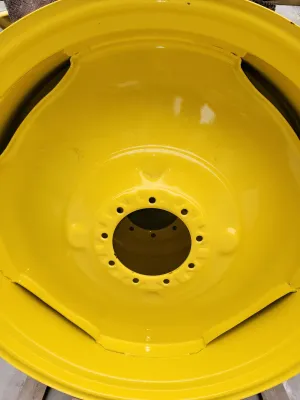 24.5 X 8.25 Yellow 9 Bolt Wheel