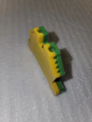 Terminal Block, Ground 10AWG Green/Yellow