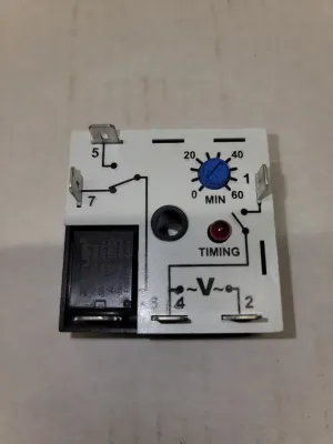 Macromatic Time Delay Relay 10 Amp 120VAC RT26A-16 Timing 0.6-60 Minute