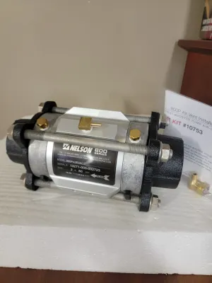 Nelson 800 End gun valve with 2 Inch Flanges