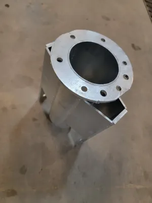 307 Zimmatic Compatible 6 5/8" First Tower Joint to G2 Pivot Point