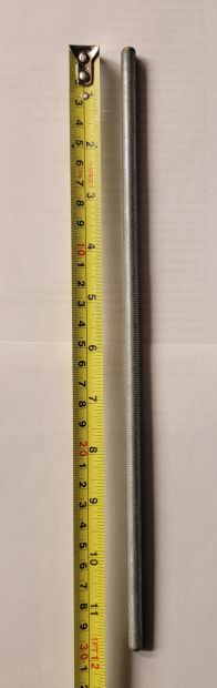 Linkage Rod - 12" Length S/S 5/16"