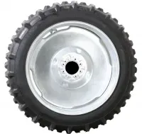 *Pre Order* 11.2 X 24 Non-Directional Tire Assembly with Rim and Tube 8 Ply