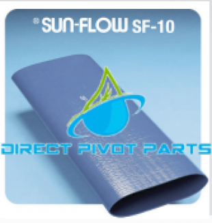 1 1/2" x 300' Blue PVC Low Pressure Discharge Hose Cut/FT