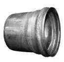Press-On RL Coupler Female End Galvanized Stee Size 7 Inch