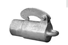Cast Aluminum Hook Style End Plug Size 3 Inch