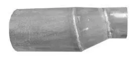 Black Steel Eccentric Cone Size 12 x 8 Inch