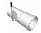 PVC Low Pressure Valve Size 6 Inch