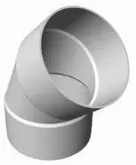 45 Degree Elbow IPS- PVC Solvent 10"