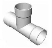 Tee - PVC Solvent 12"