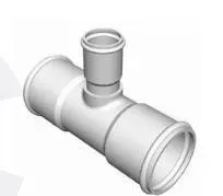 Tee - PVC Gasketed 12 Inch PIP