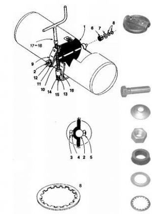 Valve Misc Parts - Stem and Handle