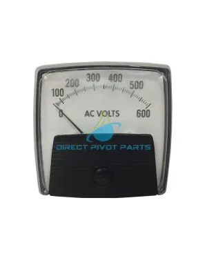 Small Face Voltmeter 0-600 VAC