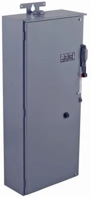 Sq D 480 Volt Coil Pump Panel Sizes Size 1- 30 Amp- 10 HP