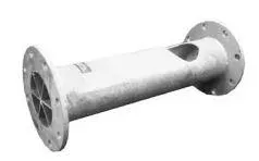 8" Aluminum Water Meter Flow Tube Flange
