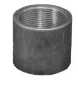 1/4" Black Steel Full Threaded Coupling