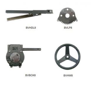 Lever Lock Plate For Butterfly Valve Size 2-3