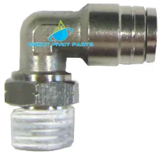 3/8" x 1/4" NPT Swivel Elbow- Brass Valve Fittings