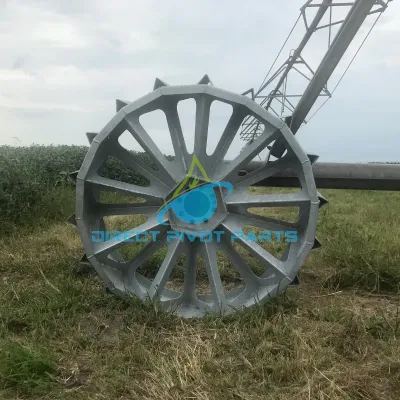 Steel Irrigation Wheel Galvanized