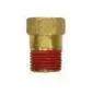 Brass 3/32" Straight-Bore Nozzle for Rain Bird & Nelson Impact Sprinklers - 3/32