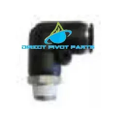 3/8" x 1/4" NPT Swivel Elbow- Nylon Valve Fittings
