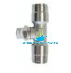 1/2" x 1/4" NPT Swivel Branch Tee- Brass Valve Fittings