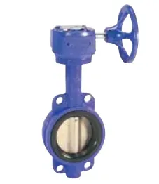 Gear-Operated Ductile Iron Wafer Valve
