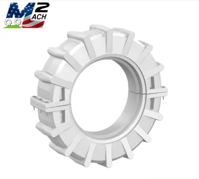 Mach 2 Tire - Trac 2 - 11.2" X 24" - Fits 8" Rim