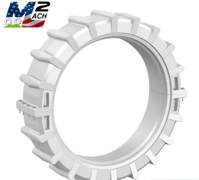Mach 2 Tire - Trac 2 - 11.2" X 38" - Fits 10" Rim