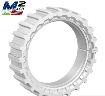 Mach 2 Tire - Trac 2 - 13.6" X 38" - Fits 10" Rim