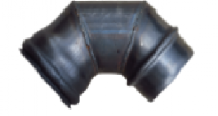 Galvanized Steel 90 Sharp Degree Elbow 4 Inch IPS