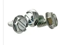 Hex Washer Head Slotted Thread Cutting Screws