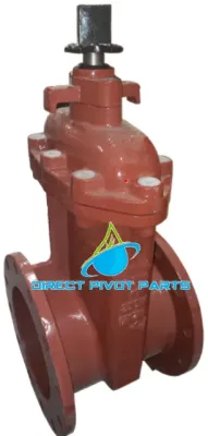5" Cast Iron Gate Valve Flanged with Nut